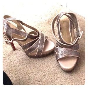 Christian Louboutin platform sandals!